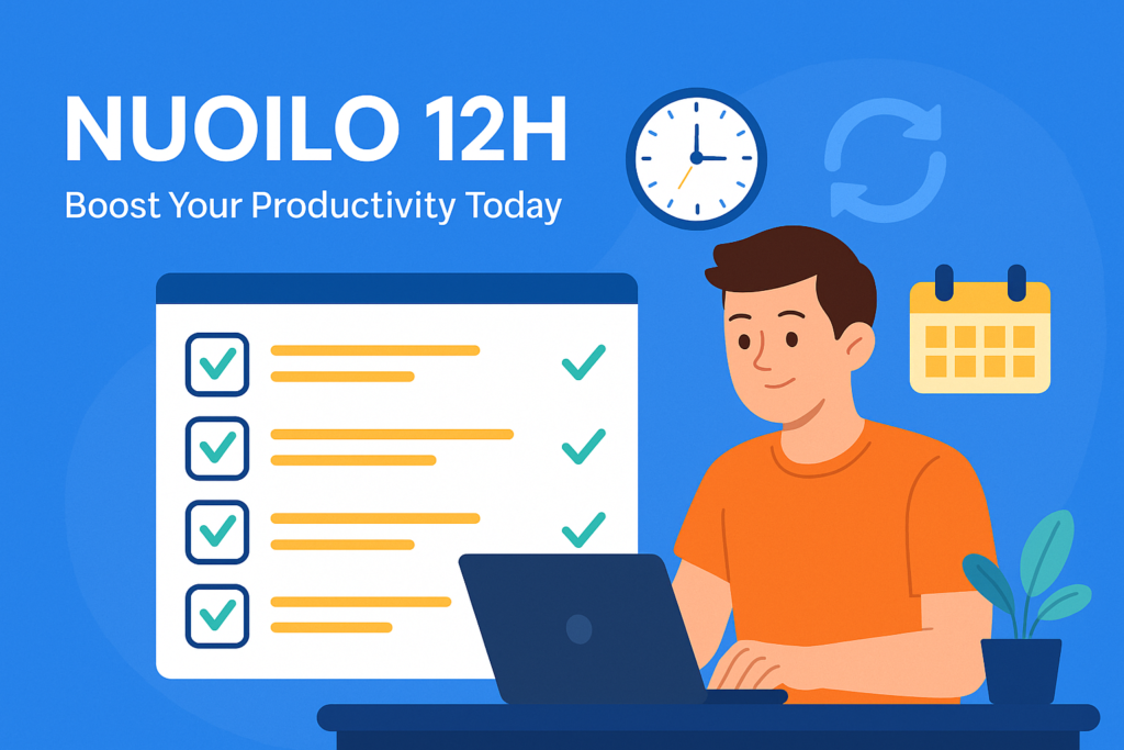 Nuoilo 12h | Boost Your Productivity Today