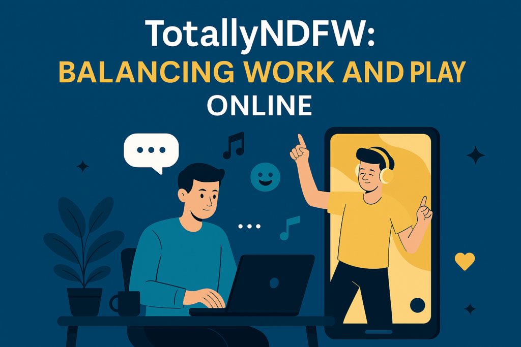 TotallyNDFW | Balancing Work and Play Online