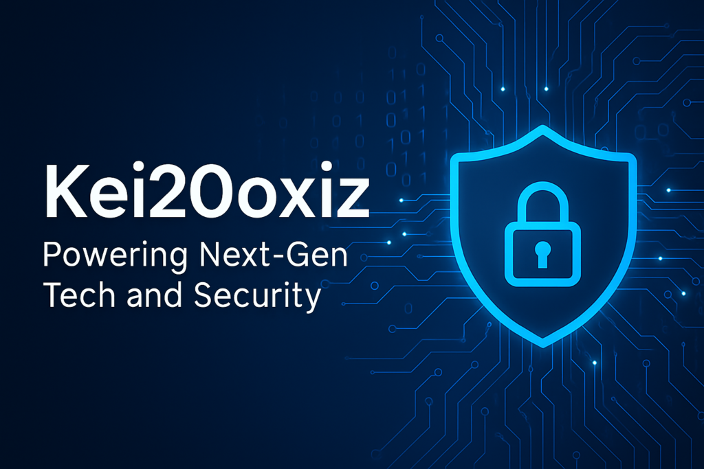 Kei20oxiz | Powering Next-Gen Tech and Security