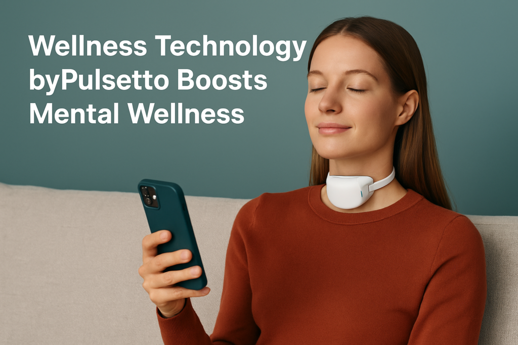 Wellness Technology byPulsetto Boosts Mental Wellness